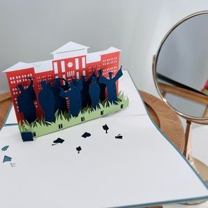 Final Sale！3D Greeting card including the envelope